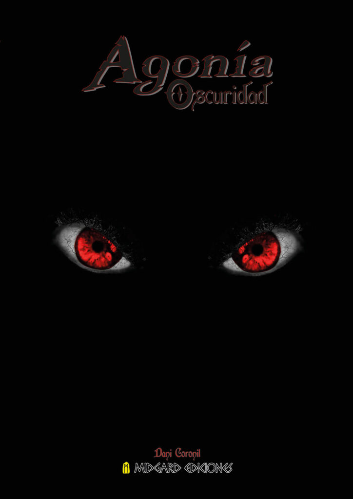 Portada de la expansión Oscuridad del juego de rol Agonía: La horda